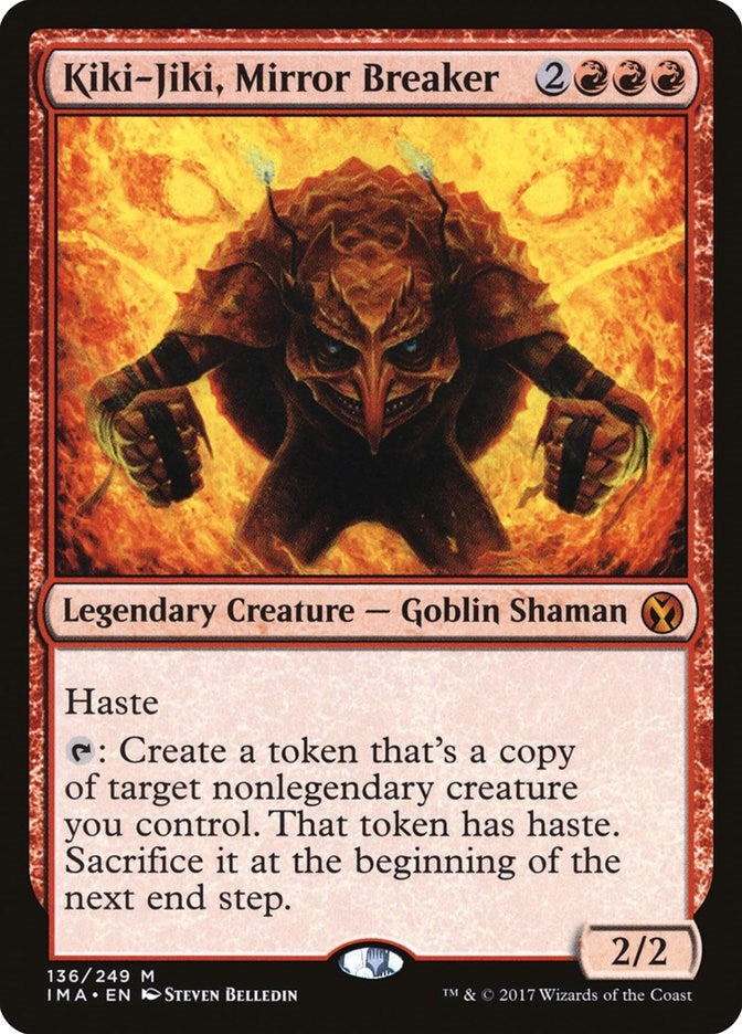 Image for Kiki-Jiki, Mirror Breaker (136) [Iconic Masters] - Magic: The Gathering