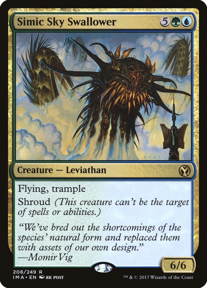 Image for Simic Sky Swallower (208) [Iconic Masters] - Magic: The Gathering