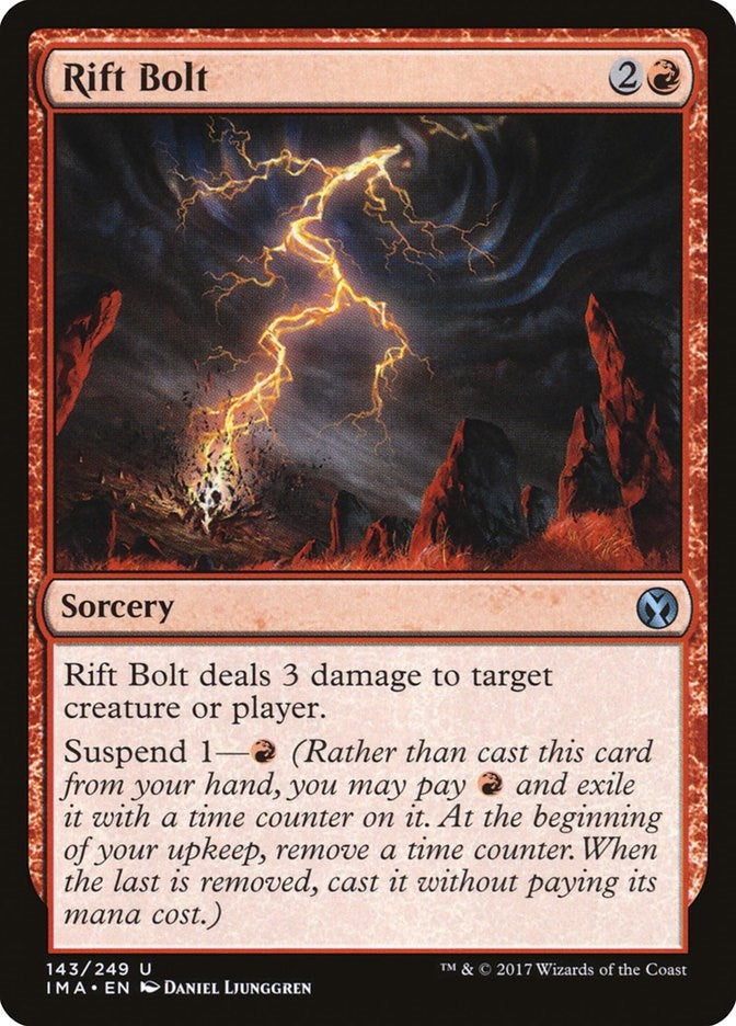 Image for Rift Bolt (143) [Iconic Masters] - Magic: The Gathering