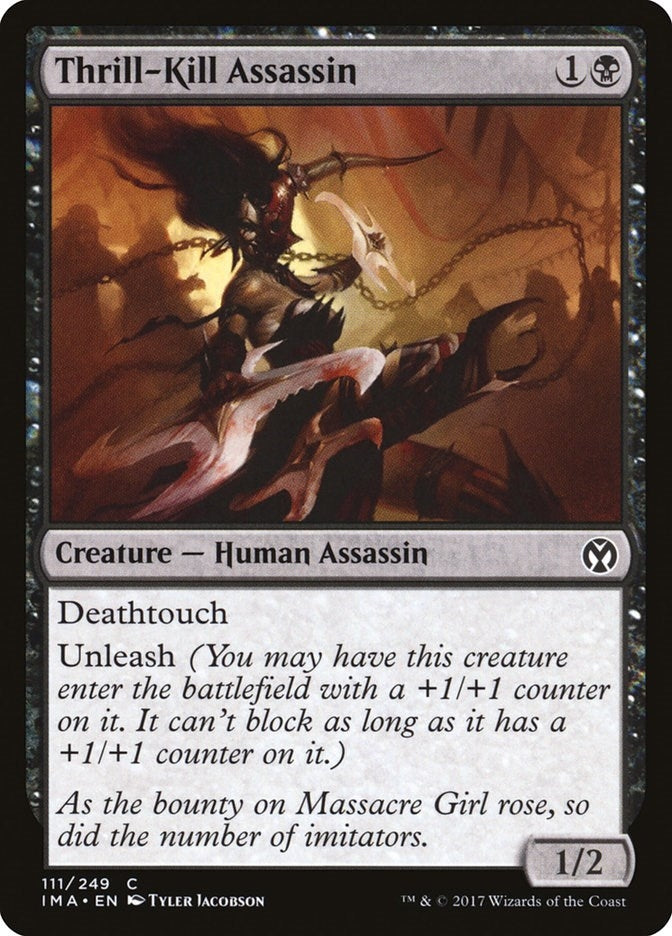 Image for Thrill-Kill Assassin (111) [Iconic Masters] - Magic: The Gathering