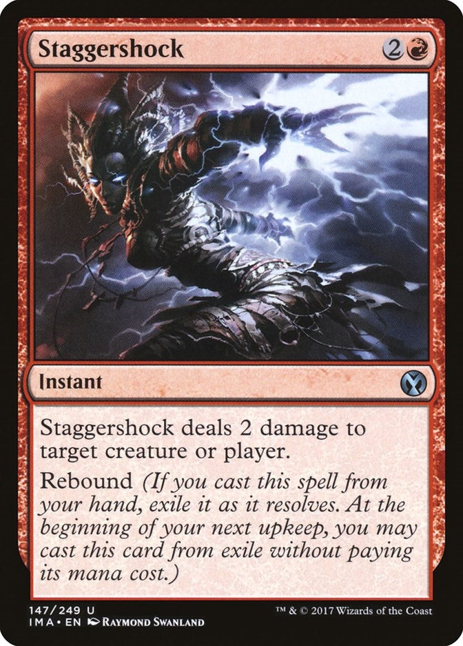 Image for Staggershock (147) [Iconic Masters] - Magic: The Gathering