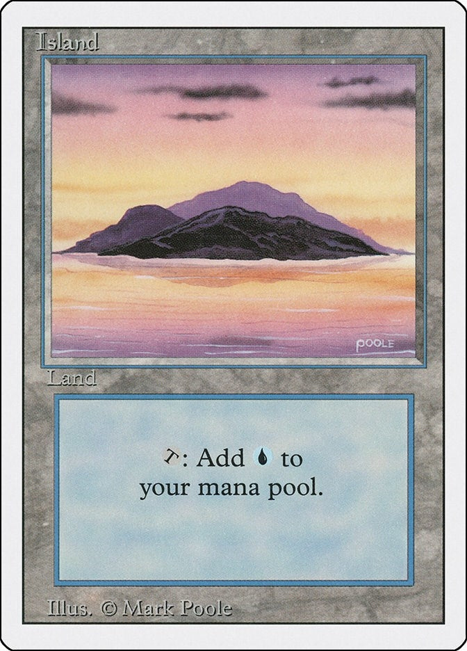 Image for Island (A) (287) [Revised Edition] - Magic: The Gathering