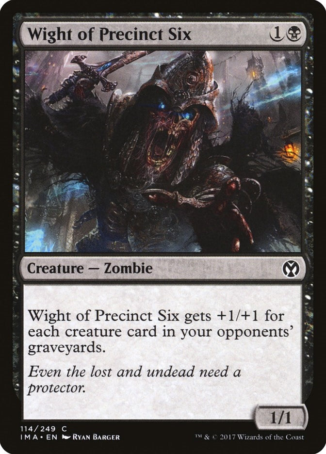 Image for Wight of Precinct Six (114) [Iconic Masters] - Magic: The Gathering