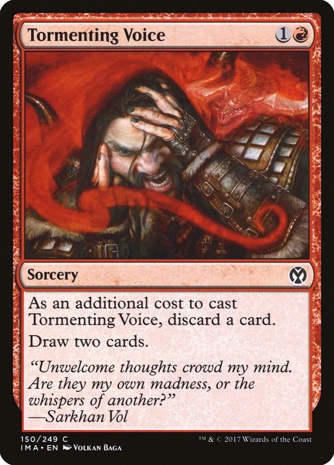 Image for Tormenting Voice (150) [Iconic Masters] - Magic: The Gathering