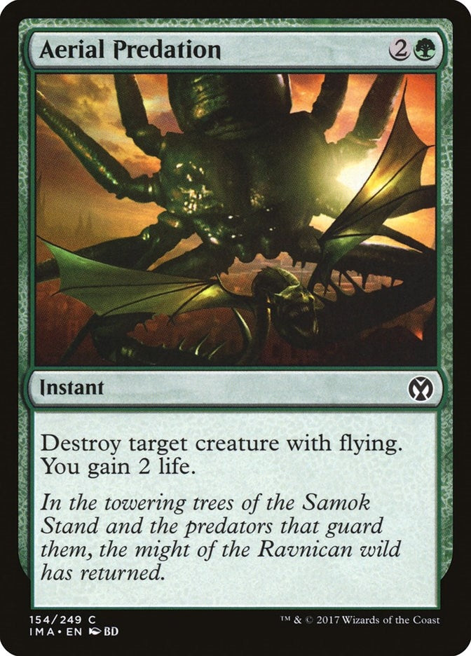 Image for Aerial Predation (154) [Iconic Masters] - Magic: The Gathering