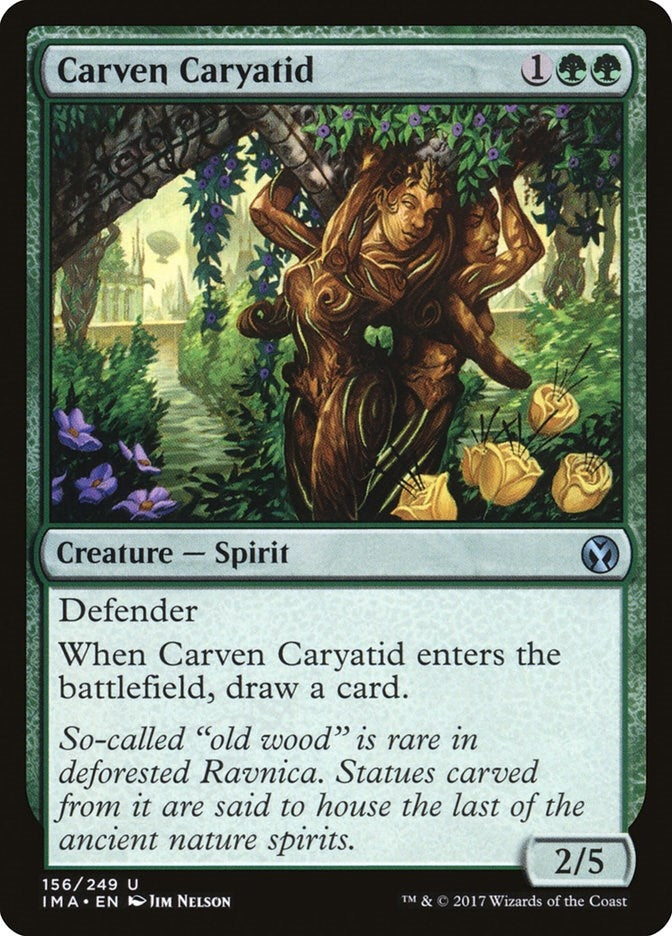 Image for Carven Caryatid (156) [Iconic Masters] - Magic: The Gathering