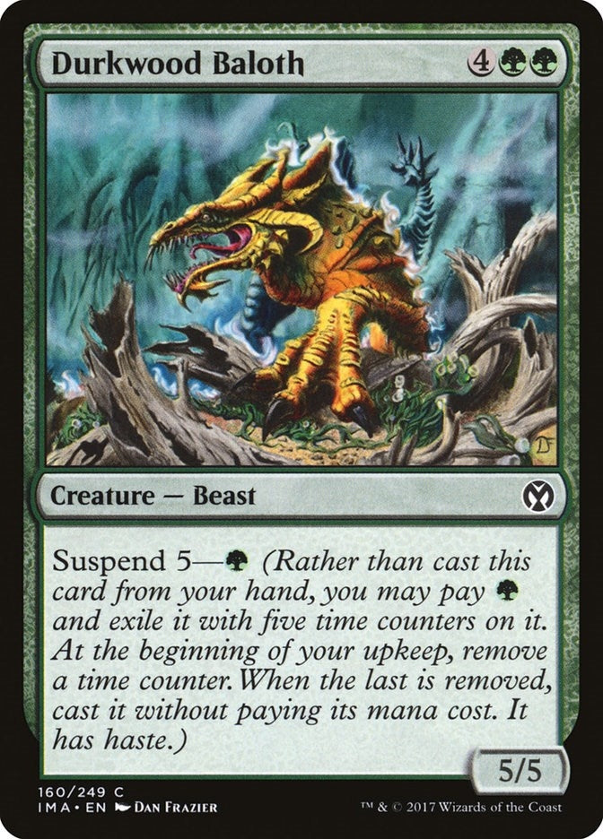 Image for Durkwood Baloth (160) [Iconic Masters] - Magic: The Gathering
