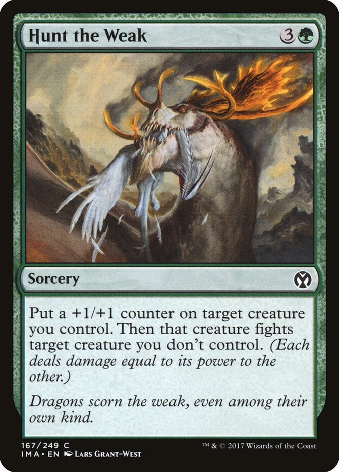 Image for Hunt the Weak (167) [Iconic Masters] - Magic: The Gathering