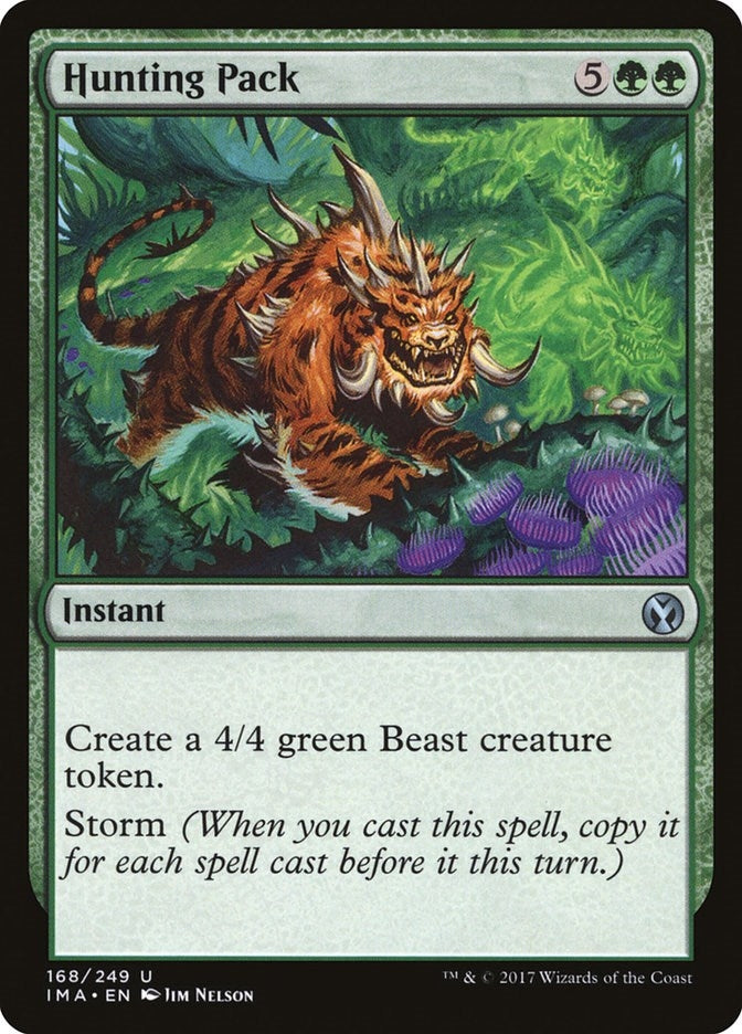 Image for Hunting Pack (168) [Iconic Masters] - Magic: The Gathering