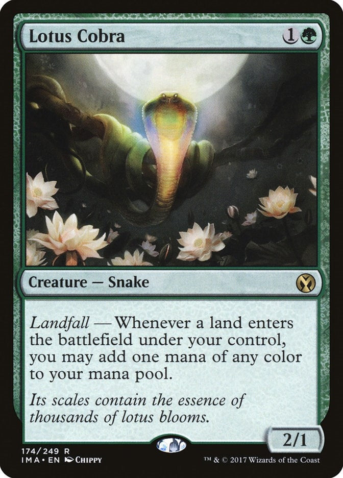 Image for Lotus Cobra (174) [Iconic Masters] - Magic: The Gathering