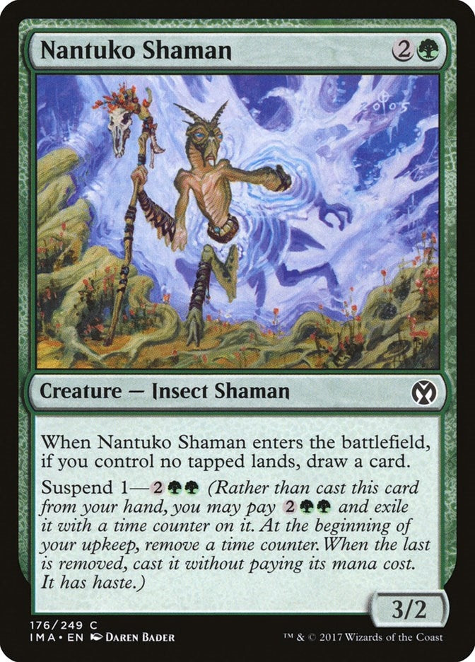 Image for Nantuko Shaman (176) [Iconic Masters] - Magic: The Gathering