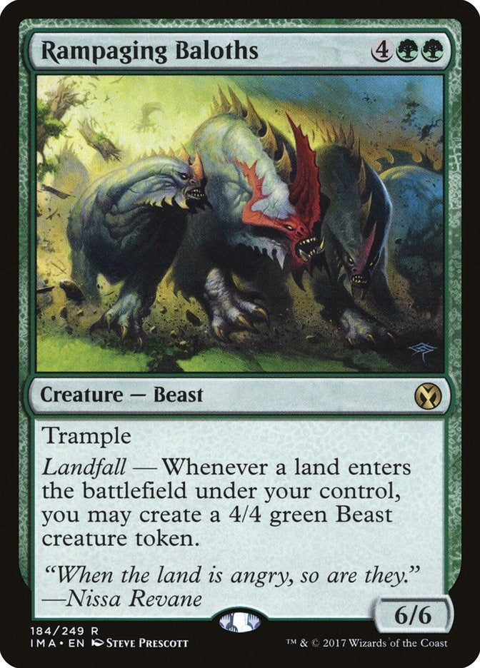 Image for Rampaging Baloths (184) [Iconic Masters] - Magic: The Gathering