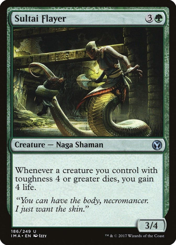 Image for Sultai Flayer (186) [Iconic Masters] - Magic: The Gathering