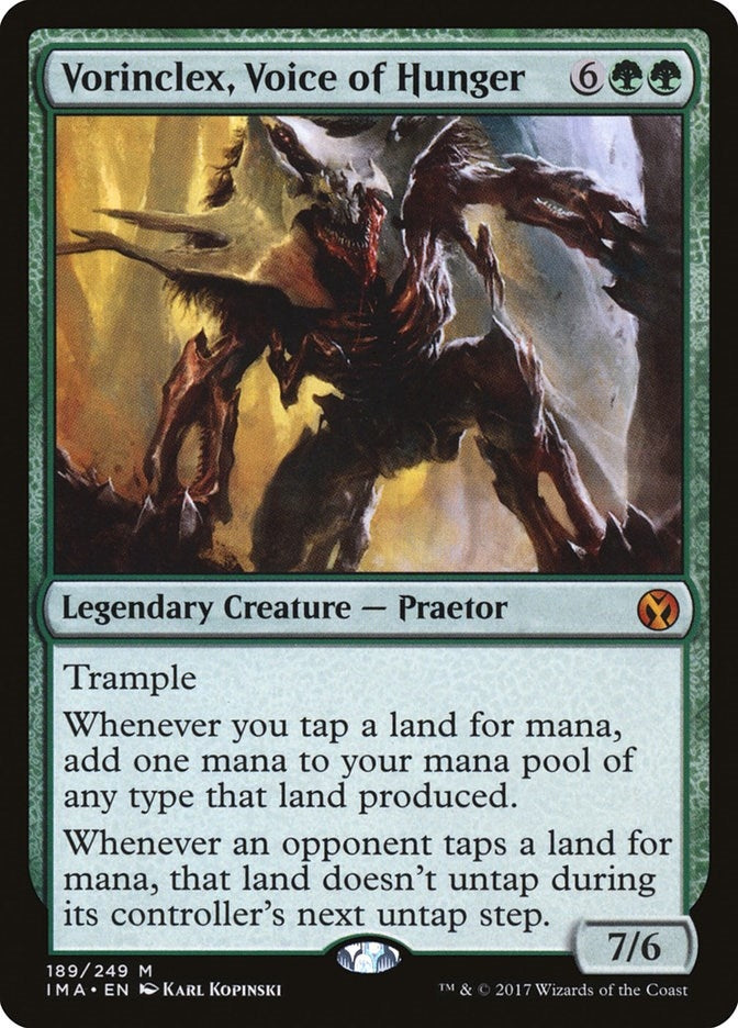 Image for Vorinclex, Voice of Hunger (189) [Iconic Masters] - Magic: The Gathering