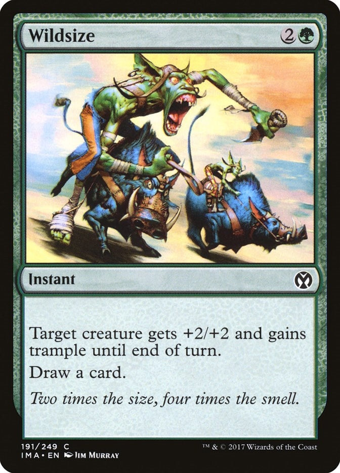 Image for Wildsize (191) [Iconic Masters] - Magic: The Gathering