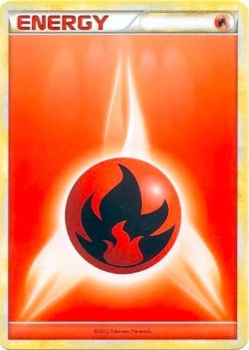Image for Fire Energy (2010 Unnumbered HGSS Style Non-Holo) [League & Championship Cards] - Pokemon