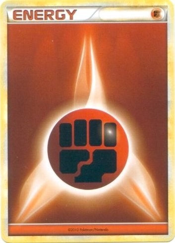 Image for Fighting Energy (2010 Unnumbered HGSS Style Non-Holo) [League & Championship Cards] - Pokemon