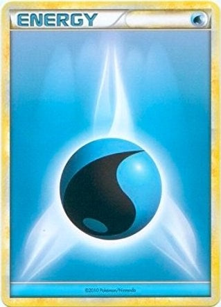 Image for Water Energy (2010 Unnumbered HGSS Style Non-Holo) [League & Championship Cards] - Pokemon