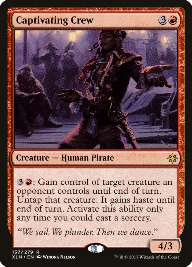 Image for Captivating Crew (137) [Ixalan] - Magic: The Gathering