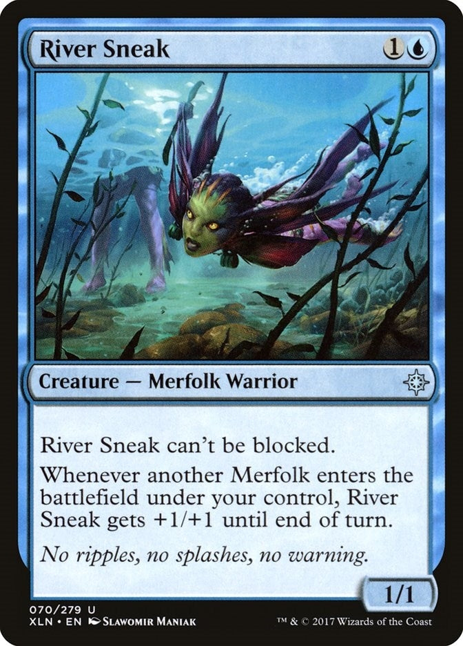Image for River Sneak (70) [Ixalan] - Magic: The Gathering