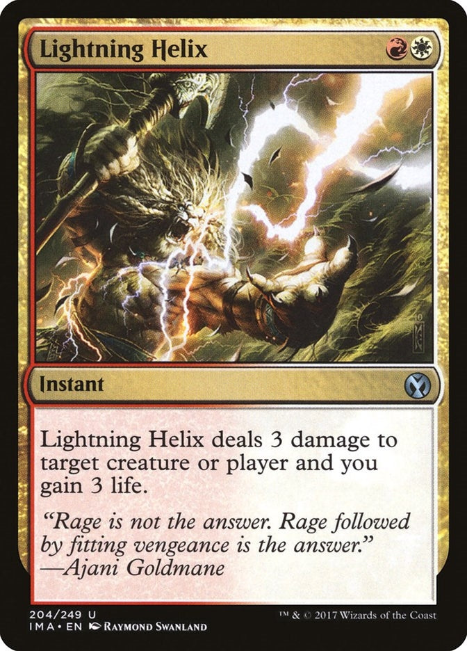 Image for Lightning Helix (204) [Iconic Masters] - Magic: The Gathering