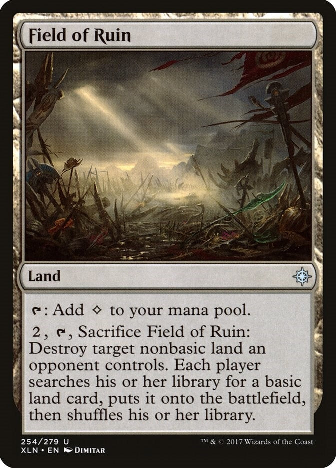 Image for Field of Ruin (254) [Ixalan] - Magic: The Gathering