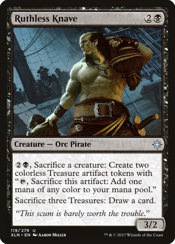 Image for Ruthless Knave (119) [Ixalan] - Magic: The Gathering