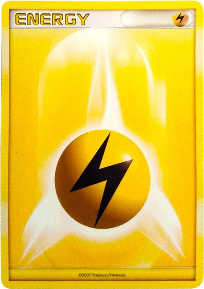 Image for Lightning Energy (2007 Unnumbered D/P Style Non-Holo) [League & Championship Cards] - Pokemon