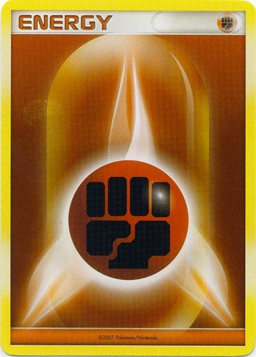 Image for Fighting Energy (2007 Unnumbered D/P Style Non-Holo) [League & Championship Cards] - Pokemon