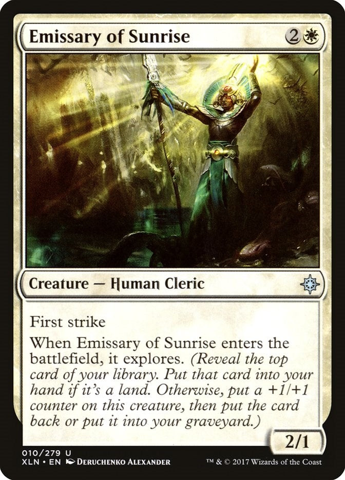 Image for Emissary of Sunrise (10) [Ixalan] - Magic: The Gathering