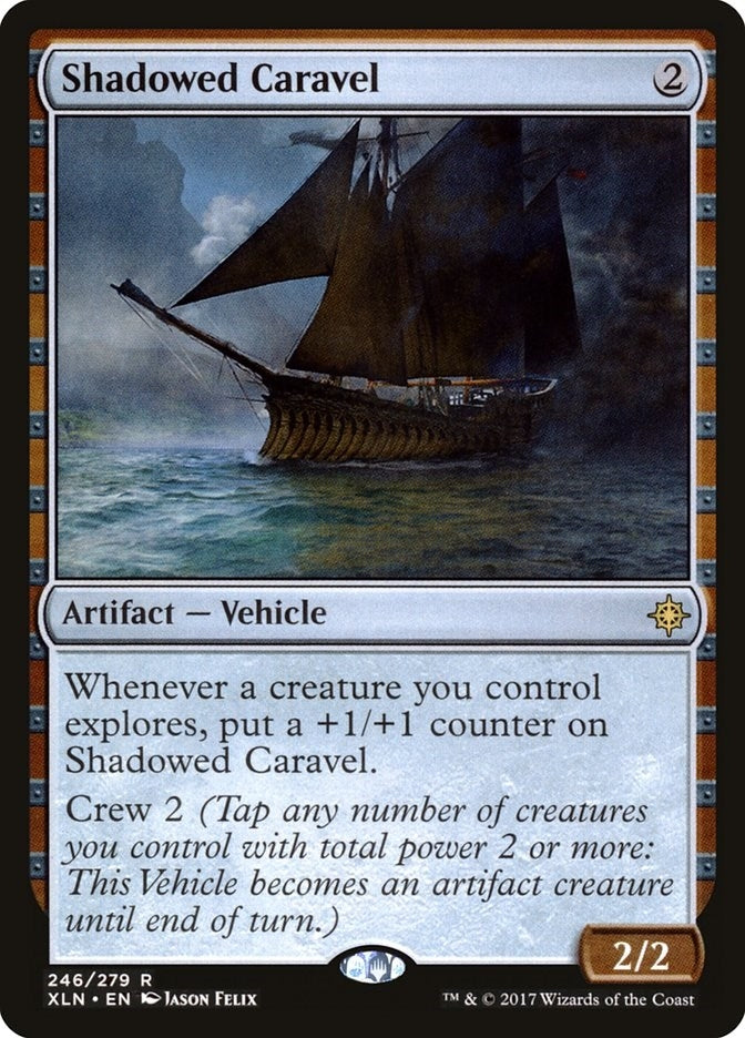 Image for Shadowed Caravel (246) [Ixalan] - Magic: The Gathering