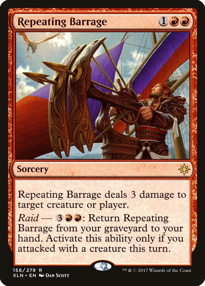 Image for Repeating Barrage (156) [Ixalan] - Magic: The Gathering