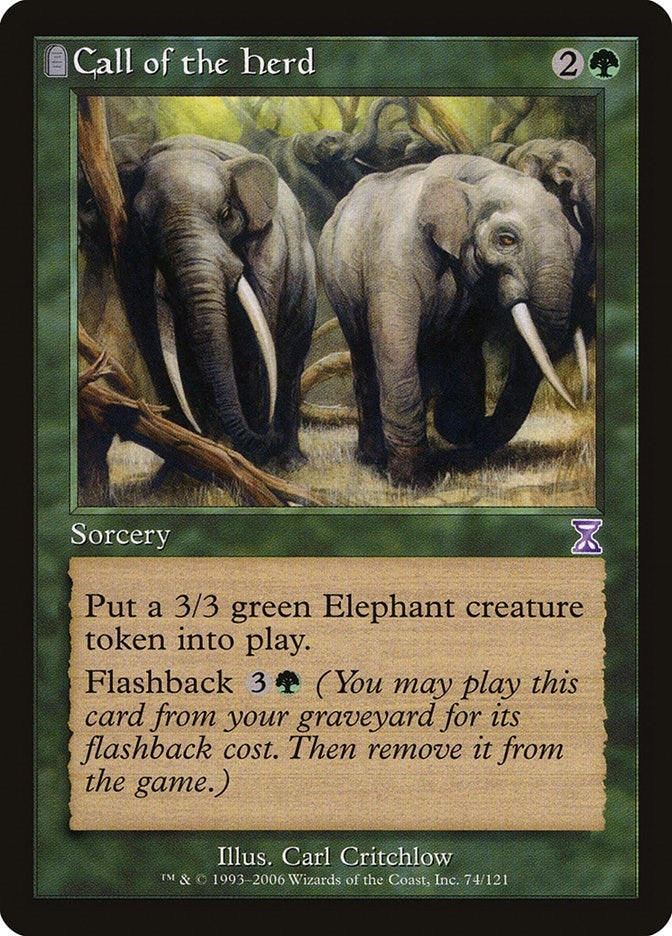 Image for Call of the Herd (74) [Timeshifted] - Magic: The Gathering