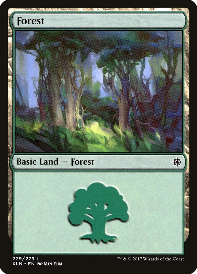 Image for Forest (279) (279) [Ixalan] - Magic: The Gathering
