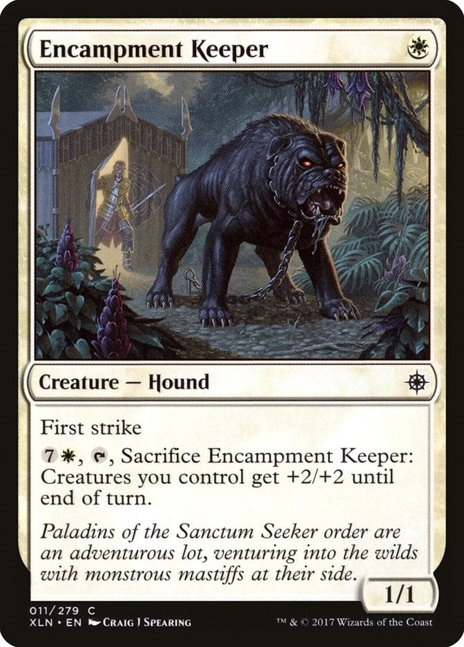 Image for Encampment Keeper (11) [Ixalan] - Magic: The Gathering