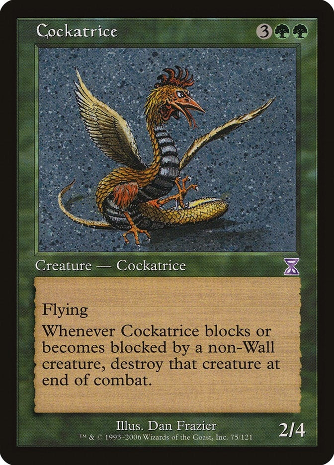 Image for Cockatrice (75) [Timeshifted] - Magic: The Gathering