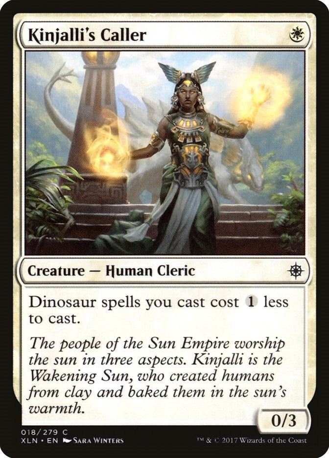 Image for Kinjalli's Caller (18) [Ixalan] - Magic: The Gathering