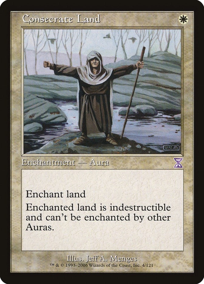 Image for Consecrate Land (4) [Timeshifted] - Magic: The Gathering