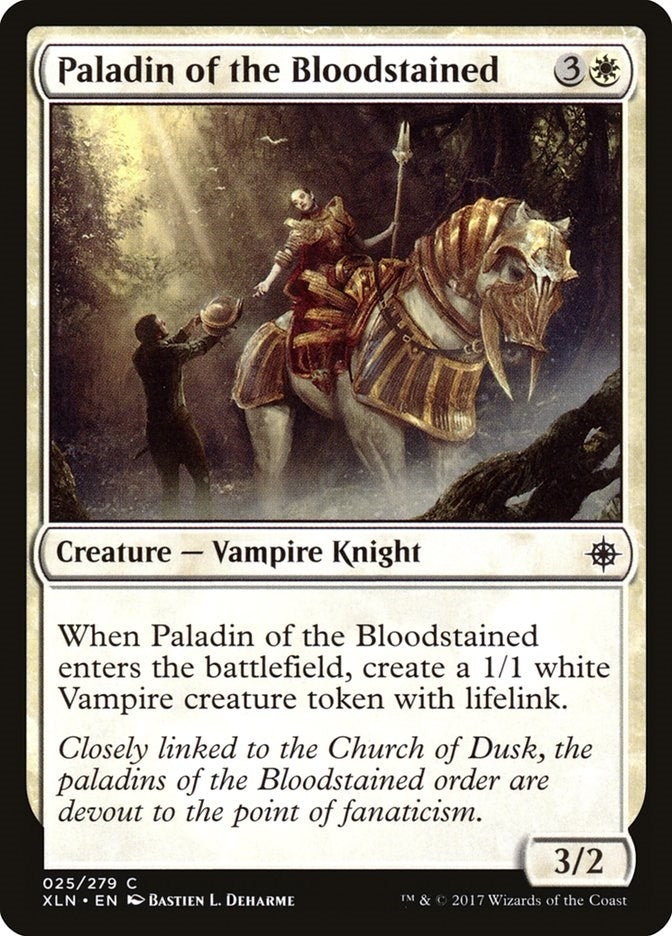 Image for Paladin of the Bloodstained (25) [Ixalan] - Magic: The Gathering