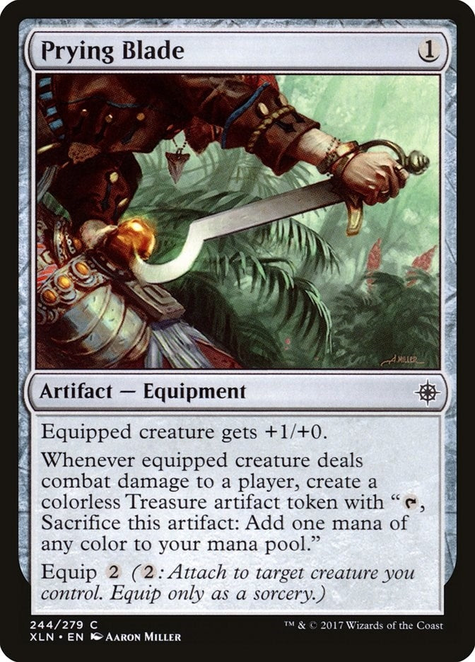 Image for Prying Blade (244) [Ixalan] - Magic: The Gathering