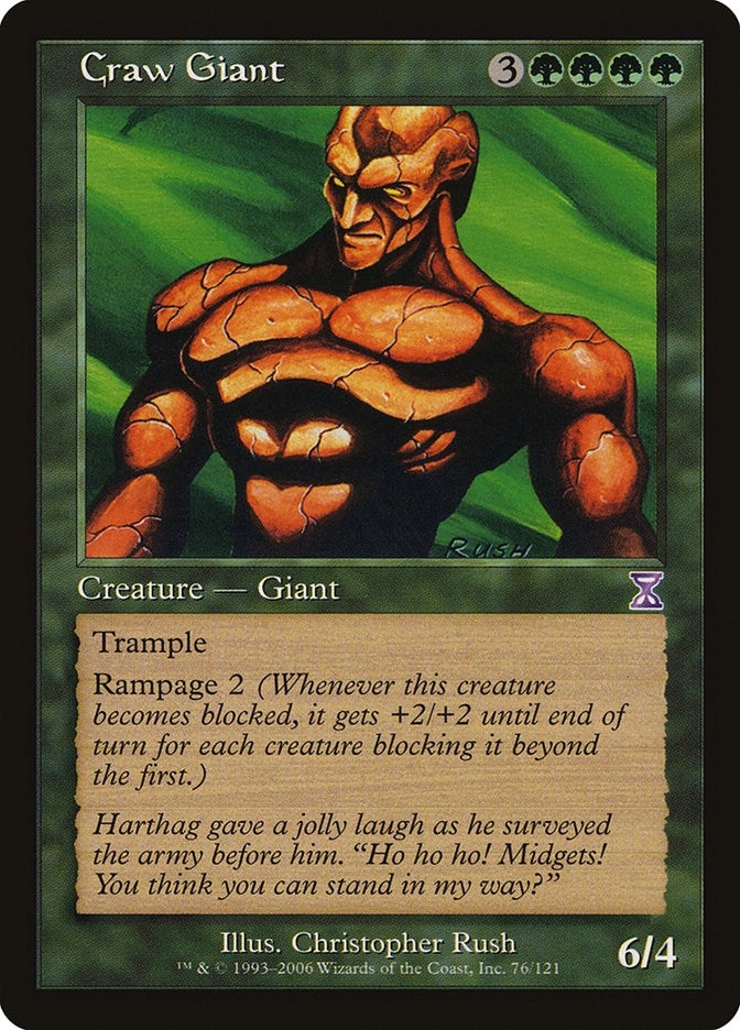 Image for Craw Giant (76) [Timeshifted] - Magic: The Gathering