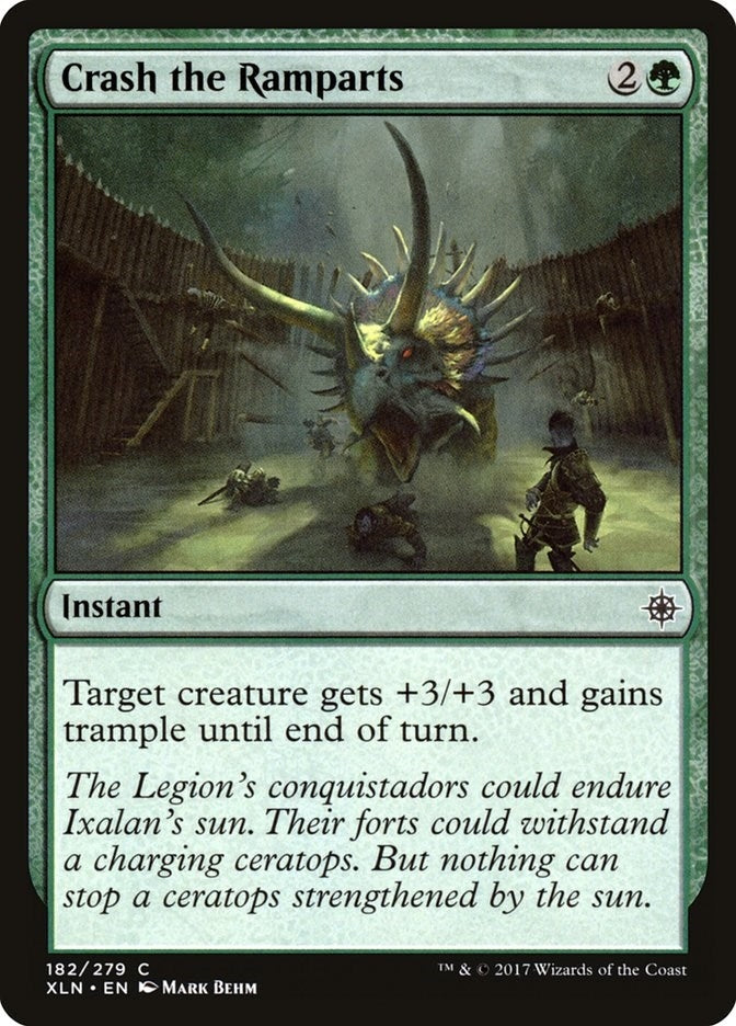 Image for Crash the Ramparts (182) [Ixalan] - Magic: The Gathering