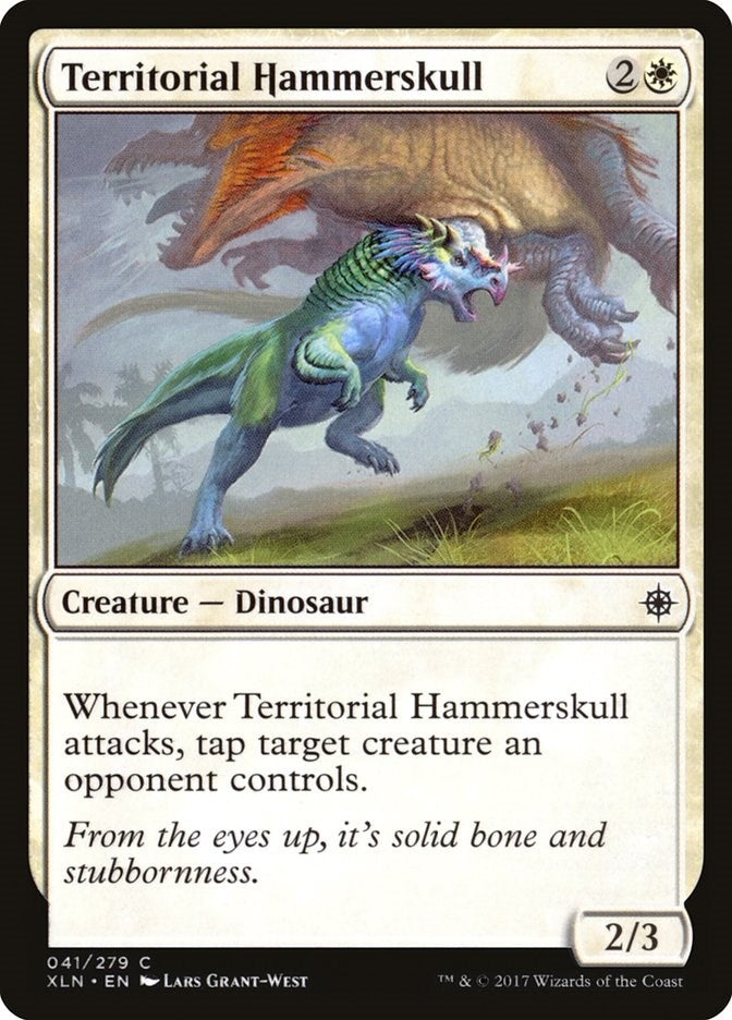 Image for Territorial Hammerskull (41) [Ixalan] - Magic: The Gathering