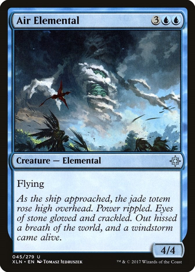 Image for Air Elemental (45) [Ixalan] - Magic: The Gathering