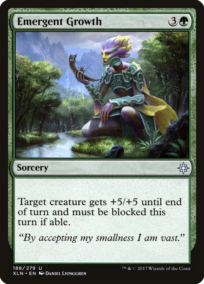 Image for Emergent Growth (188) [Ixalan] - Magic: The Gathering