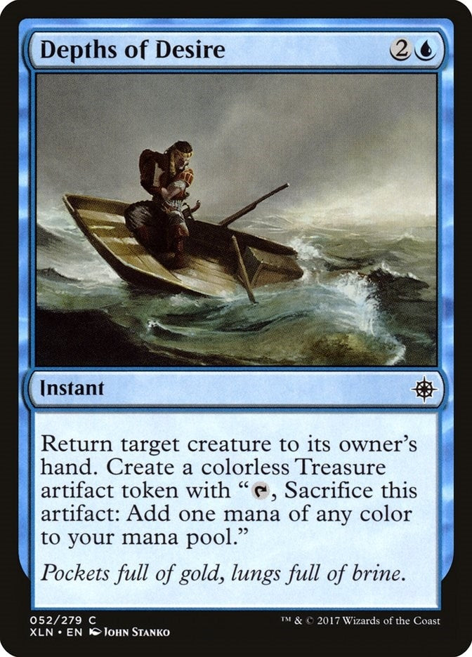 Image for Depths of Desire (52) [Ixalan] - Magic: The Gathering