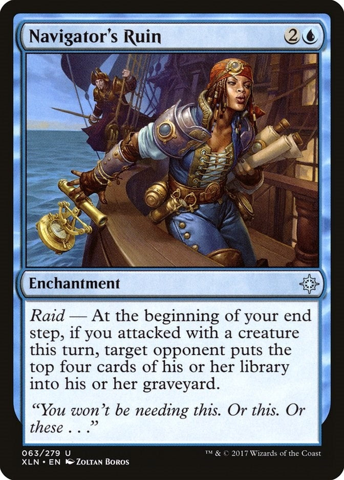Image for Navigator's Ruin (63) [Ixalan] - Magic: The Gathering