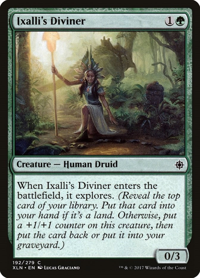 Image for Ixalli's Diviner (192) [Ixalan] - Magic: The Gathering