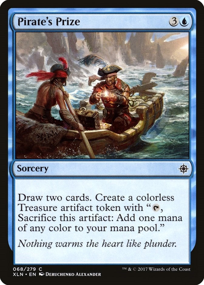 Image for Pirate's Prize (68) [Ixalan] - Magic: The Gathering