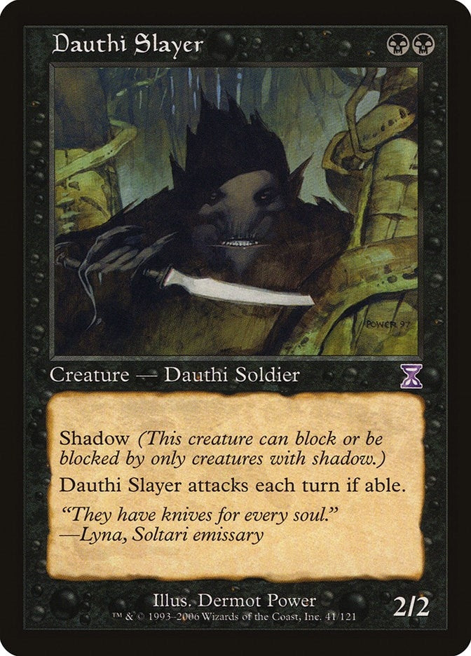 Image for Dauthi Slayer (41) [Timeshifted] - Magic: The Gathering